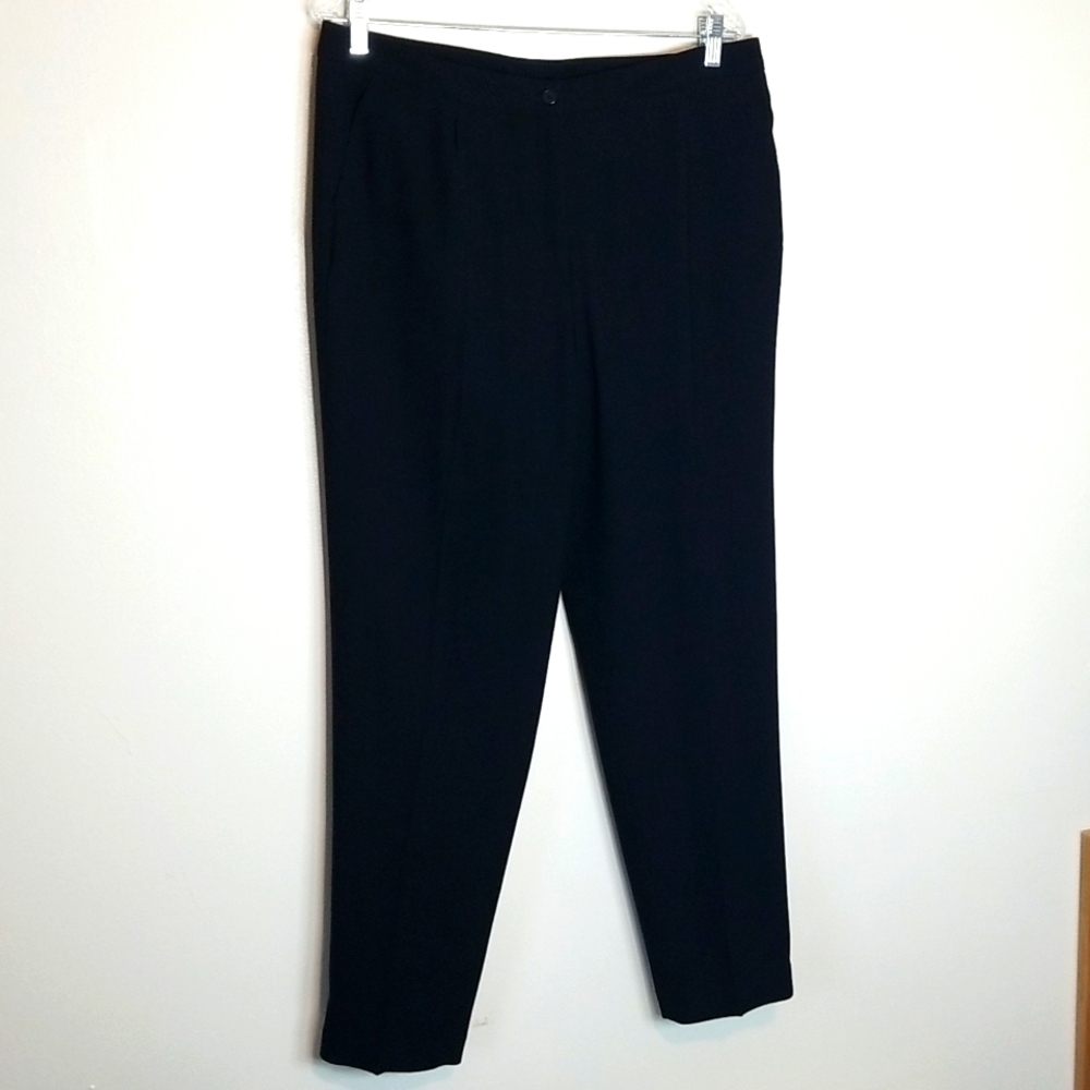 Peter Nygard Black Trousers Size 12